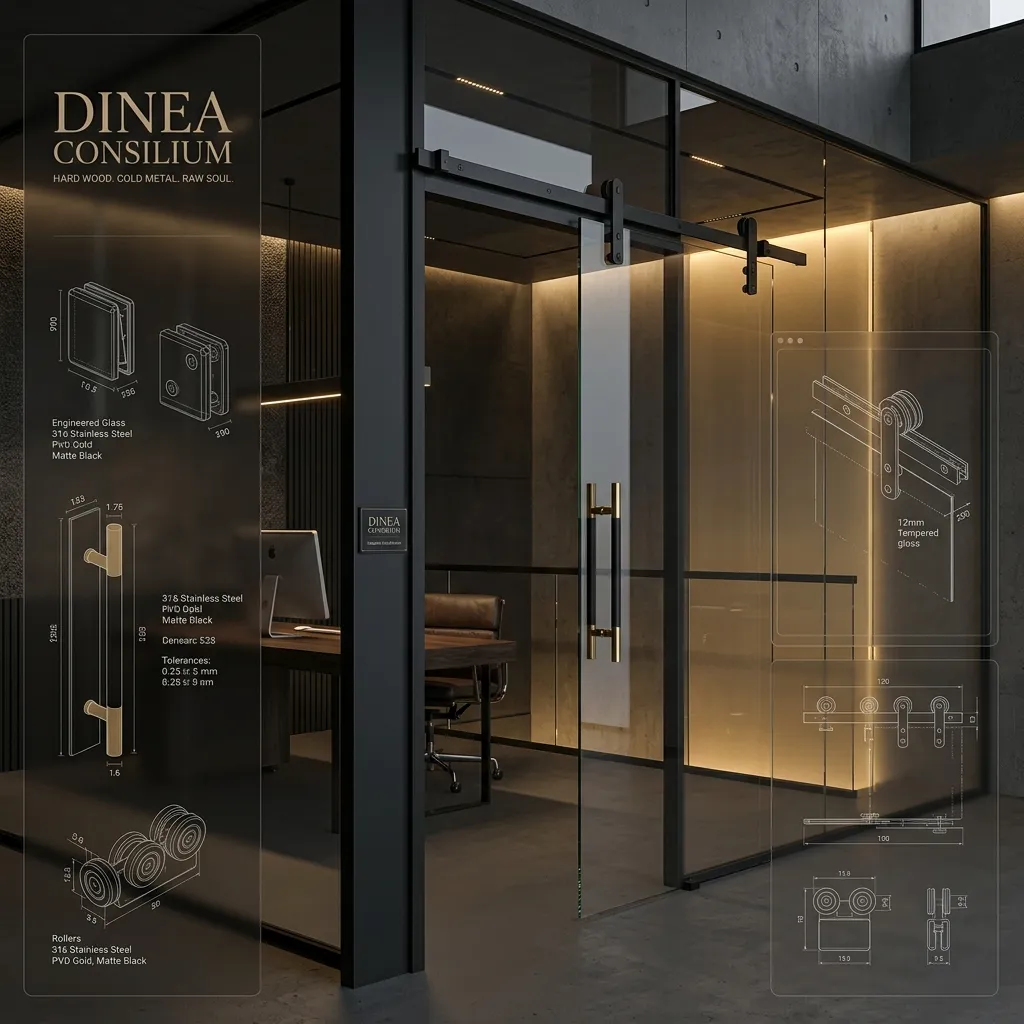 Kako sam za brend “DINEA CONSILIUM” izgradio premium B2B katalog i sustav ponuda za okove za staklo bez bloated sustava i skupih licenci