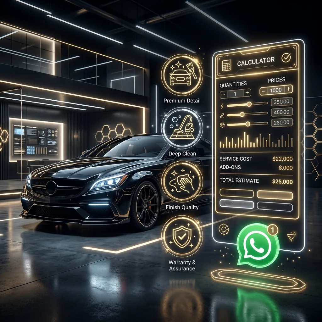Kako sam pokrenuo dubinsko čišćenje “GLANC AUTO & DOM” (I napravio munjevitu web stranicu s interaktivnim kalkulatorom za 0 eura troškova)