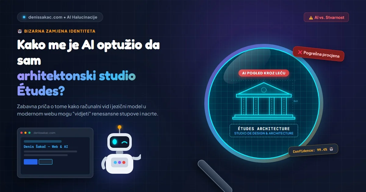 Kako me je AI optužio da sam arhitektonski studio Études