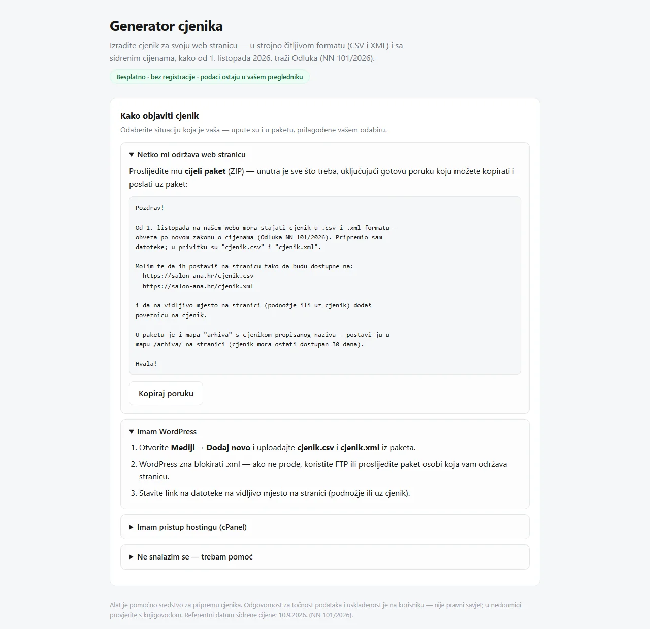 Kako objaviti: četiri staze, od webmastera do